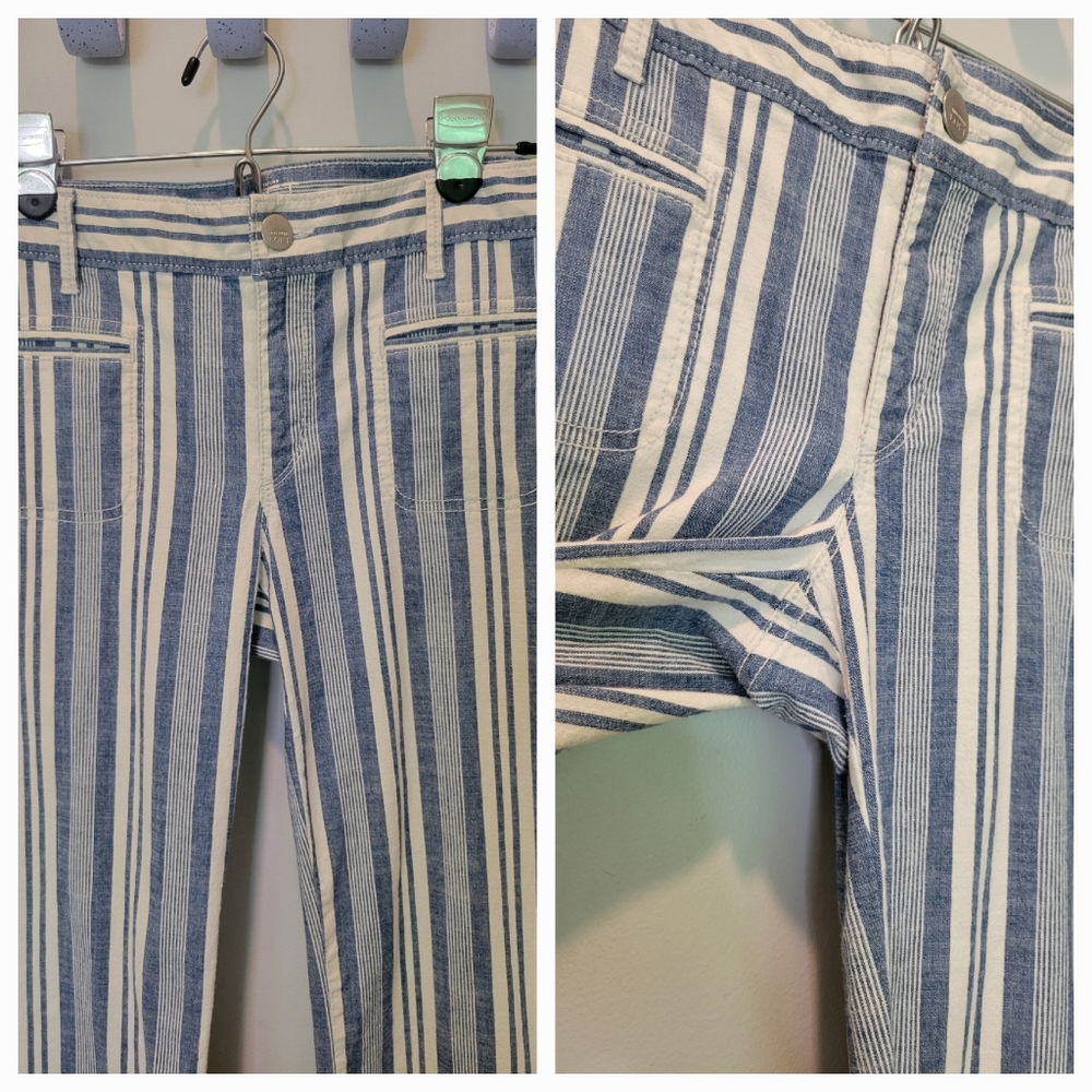 5-Piece Bundle Box Nautical Navy Stripes Wildfox Loft Tips & Pants SZ M - Picture 3 of 12